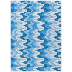 Chantille ACN750 Blue 8' x 10' Rug