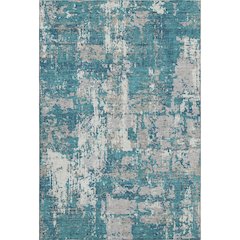 Premium Machine Washable Mayfield AMF1008 Teal 8' x 10' Rug