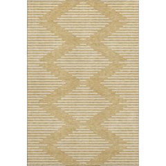 Premium Machine Washable Mayfield AMF1016 Gold 8' x 10' Rug