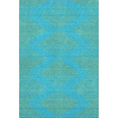 Premium Machine Washable Mayfield AMF1017 Aqua 8' x 10' Rug