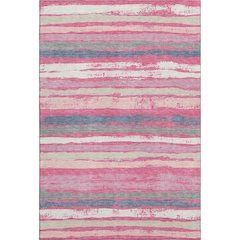 Premium Machine Washable Mayfield AMF1019 Pink 8' x 10' Rug