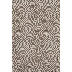 Premium Machine Washable Mayfield AMF1020 Brown 8' x 10' Rug