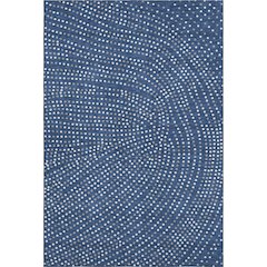 Premium Machine Washable Mayfield AMF1021 Navy 8' x 10' Rug