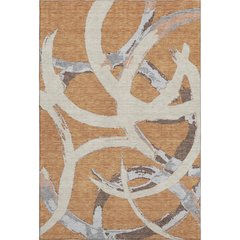 Premium Machine Washable Mayfield AMF1022 Copper 8' x 10' Rug