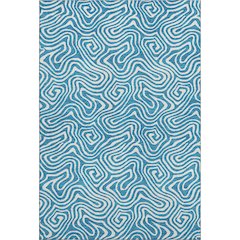 Premium Machine Washable Mayfield AMF1030 Teal 8' x 10' Rug