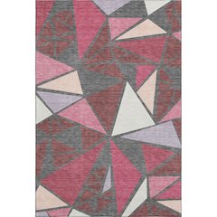 Premium Machine Washable Mayfield AMF1039 Burgundy 8' x 10' Rug