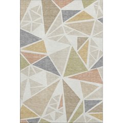 Premium Machine Washable Mayfield AMF1039 Ivory 8' x 10' Rug