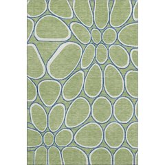 Premium Machine Washable Mayfield AMF1041 Aloe 8' x 10' Rug