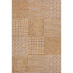 Premium Machine Washable Mayfield AMF1044 Paprika 8' x 10' Rug