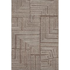 Premium Machine Washable Mayfield AMF1045 Brown 8' x 10' Rug