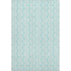 Premium Machine Washable Mayfield AMF1056 Aqua 8' x 10' Rug
