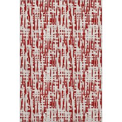 Premium Machine Washable Mayfield AMF1059 Red 8' x 10' Rug