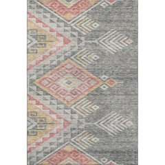 Premium Machine Washable Mayfield AMF1091 Gray 8' x 10' Rug