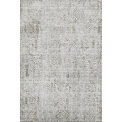Premium Machine Washable Mayfield AMF1092 Silver 8' x 10' Rug