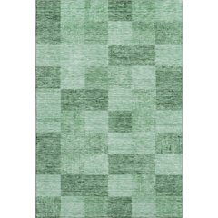 Premium Machine Washable Mayfield AMF1139 Green 8' x 10' Rug