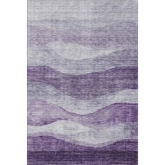 Premium Machine Washable Mayfield AMF1141 Lavender 8' x 10' Rug