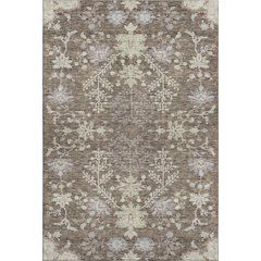 Premium Machine Washable Mayfield AMF1156 Brown 8' x 10' Rug