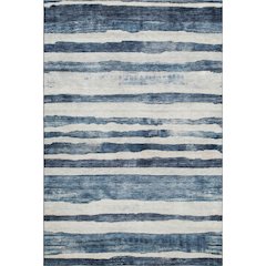 Premium Machine Washable Mayfield AMF1191 Denim 8' x 10' Rug