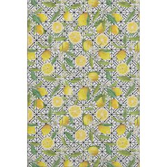 Premium Machine Washable Mayfield  Yellow 8' x 10' Rug