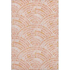 Premium Machine Washable Mayfield  Peach 8' x 10' Rug