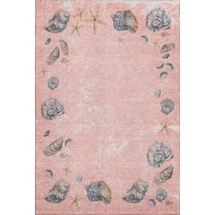 Premium Machine Washable Mayfield  Peach 8' x 10' Rug