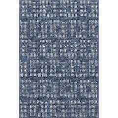 Premium Machine Washable Mayfield  Blue 8' x 10' Rug