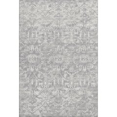 Premium Machine Washable Mayfield  Gray 8' x 10' Rug
