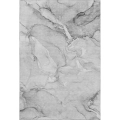 Premium Machine Washable Mayfield  Gray 8' x 10' Rug