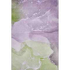 Premium Machine Washable Mayfield  Purple 8' x 10' Rug