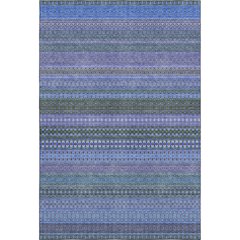 Premium Machine Washable Mayfield  Blue 8' x 10' Rug