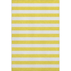 Premium Machine Washable Mayfield  Yellow 8' x 10' Rug