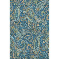 Premium Machine Washable Mayfield  Navy 8' x 10' Rug