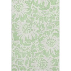 Premium Machine Washable Mayfield  Mint 8' x 10' Rug