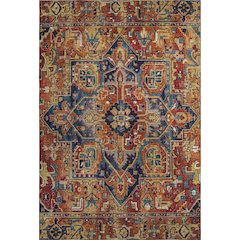 Premium Machine Washable Mayfield  Paprika 8' x 10' Rug