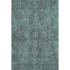 Premium Machine Washable Mayfield  Turquoise 8' x 10' Rug