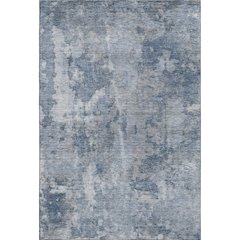 Premium Machine Washable Mayfield  Blue 8' x 10' Rug