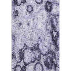 Premium Machine Washable Mayfield  Purple 8' x 10' Rug