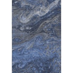 Premium Machine Washable Mayfield  Blue 8' x 10' Rug