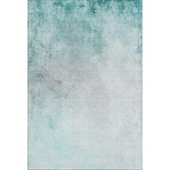 Premium Machine Washable Mayfield  Teal 8' x 10' Rug