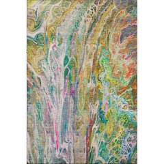 Premium Machine Washable Mayfield  Green 8' x 10' Rug
