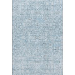 Premium Machine Washable Mayfield  Sky 8' x 10' Rug