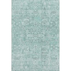 Premium Machine Washable Mayfield  Teal 8' x 10' Rug