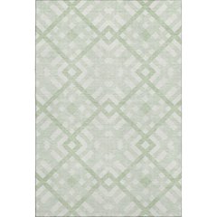 Premium Machine Washable Mayfield  Mint 8' x 10' Rug
