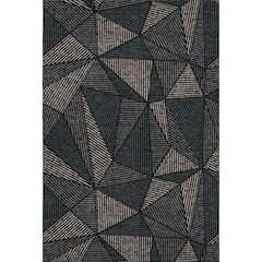 Premium Machine Washable Mayfield  Black 8' x 10' Rug