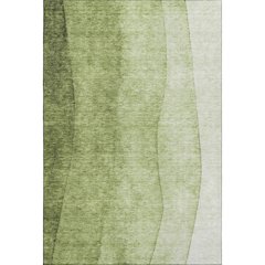 Premium Machine Washable Mayfield  Olive 8' x 10' Rug