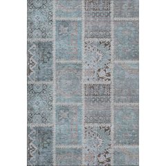 Premium Machine Washable Mayfield  Teal 8' x 10' Rug