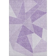 Premium Machine Washable Mayfield  Lilac 8' x 10' Rug