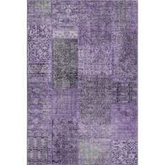 Premium Machine Washable Mayfield AMF669 Eggplant 8' x 10' Rug