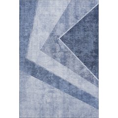 Premium Machine Washable Mayfield AMF671 Blue 8' x 10' Rug