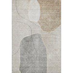Premium Machine Washable Mayfield AMF672 Beige 8' x 10' Rug